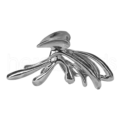 Butterfly Alloy Claw Hair Clips PW-WG371D3-04-1