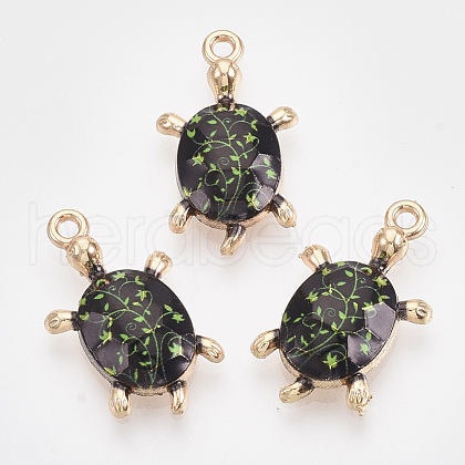 Printed Alloy Pendants PALLOY-T072-030LG-1
