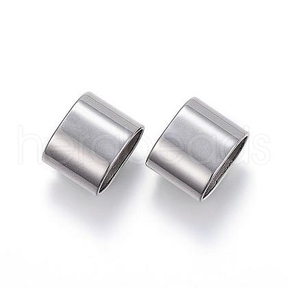 Tarnish Resistant 304 Stainless Steel Slide Charms STAS-E113-29P-1