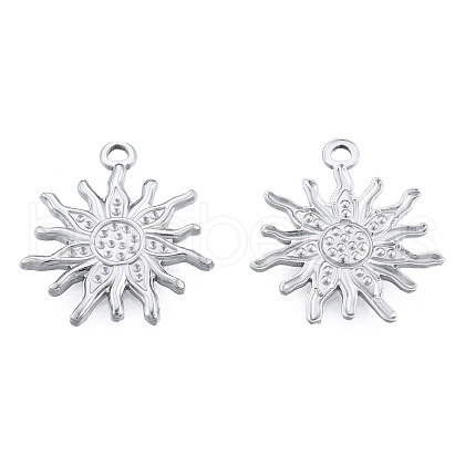Non-Tarnish 201 Stainless Steel Pendants X-STAS-N098-171P-1