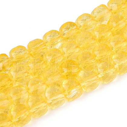 K9 Glass Beads Strands GLAA-N014-8x8mm-02-1