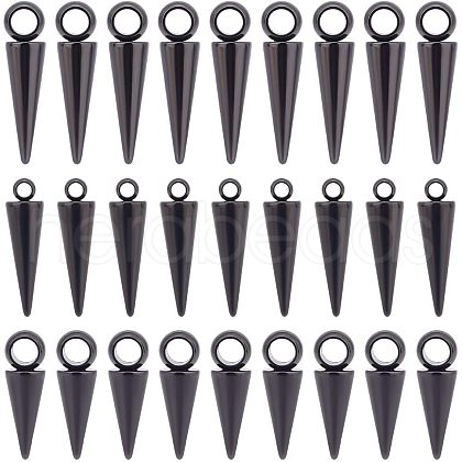 Unicraftale 30Pcs 3 Style 304 Stainless Steel Pendants STAS-UN0038-28-1