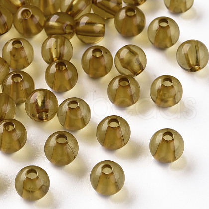 Transparent Acrylic Beads X-MACR-S370-A8mm-737-1