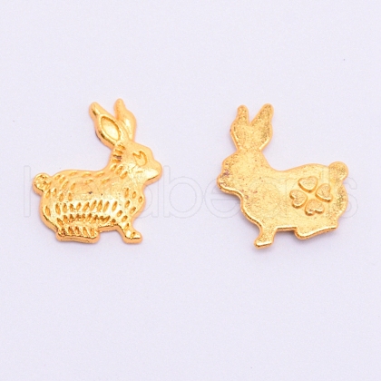 Easter Alloy Cabochons PALLOY-TAC0012-35G-RS-1