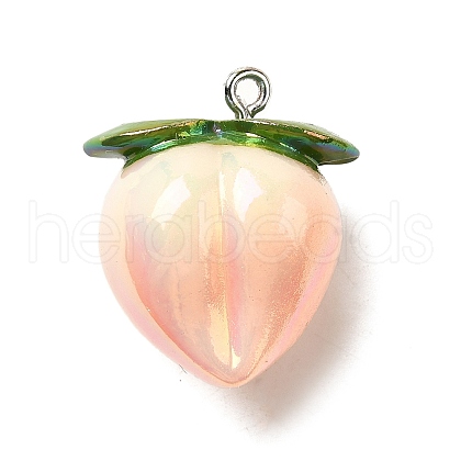 Opaque Resin Pendants FIND-I044-16A-1