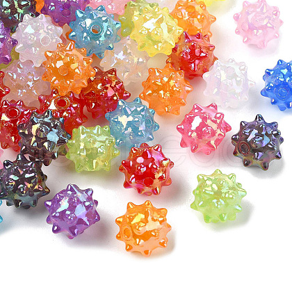 UV Plating Acrylic Beads MACR-CJC0004-27-1