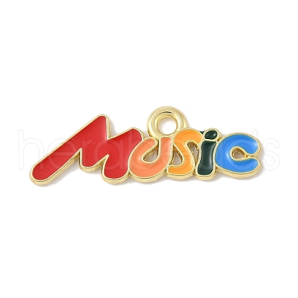 Alloy Enamel Pandants FIND-M083-04B-G-1