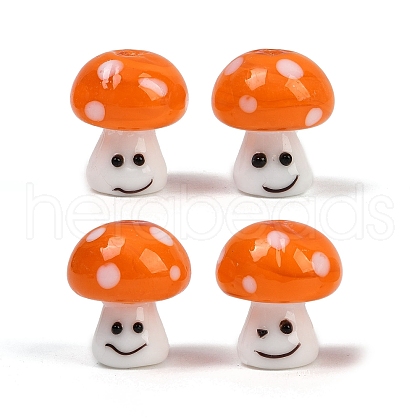 Handmade Lampwork Beads LAMP-B028-06G-1