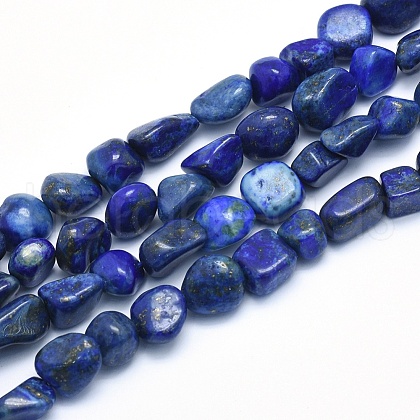 Natural Lapis Lazuli Beads Strands G-G765-33-1