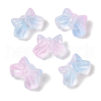 Transparent Spray Paint Glass Beads GLAA-Z011-11K-1