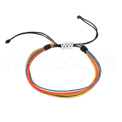 Colorful Wax Thread Bracelets GN8006-2-1