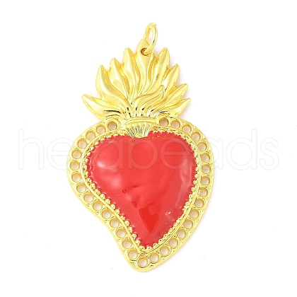 Alloy Enamel Pendants FIND-Z074-02G-02-1
