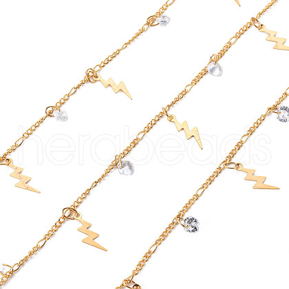 Handmade Brass Curb Chains CHC-S012-035-1