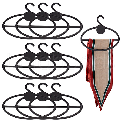 Plastic Hanging Display Stand for Silk Scarf ODIS-WH0099-29C-1