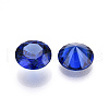 Diamond Shaped Cubic Zirconia Pointed Back Cabochons ZIRC-R004-10mm-06-2