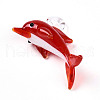 Handmade Silver Foil Lampwork Pendants LAMP-T023-15-3