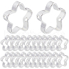 SOFPLATE 100Pcs Rack Plating Brass Bead Frames KK-SP0002-26S-1