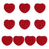 SUNNYCLUE 10Pcs Wool Felt Cabochons AJEW-SC0001-48-1