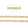 Rack Plating Brass Bowknot Link Chains CHC-C005-05G-2
