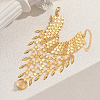 Elegant Middle Eastern Style Brass Coin Link Finger Bracelets for Women WZ0835-3