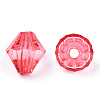 Transparent Acrylic Beads TACR-S146-8mm-28-2