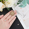 Beebeecraft 12Pcs 3 Style Brass Cubic Zirconia Charms KK-BBC0011-55-3