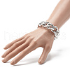 Handmade Curb Chain Bracelet & Necklace Set SJEW-JS01202-6