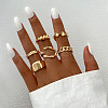 6Pcs Alloy Finger Rings WG8B2E7-08-1