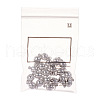 Brass Magnetic Clasps with Loops KK-YW0001-17C-A-2