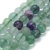 Natural Fluorite Beads Strands X-G-G763-06-8mm-1