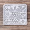 Valentine's Day Theme DIY Pendant Silicone Molds SIL-F016-03A-3