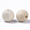 Natural Unfinished Wood Beads WOOD-S651-A18mm-LF-2