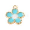 Rack Plating Alloy Pendants FIND-C059-01G-2