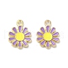 Alloy Enamel Charms ENAM-F144-05-3