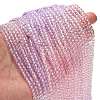 Transparent Painted Glass Beads Strands X1-DGLA-A034-T4mm-A05-2
