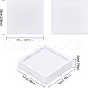 BENECREAT Plastic Jewelry Set Box OBOX-BC0001-06A-2