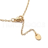 Butterfly Pendant Necklaces NJEW-Q335-04A-G-3