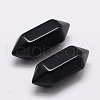 Mother's Day Gifts Faceted No Hole Natural Black Obsidian Healing Stones G-K034-20mm-02-1