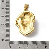PVD Vacuum Plating 304 Stainless Steel Pendants STAS-B069-35B-G-3
