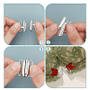   12Pcs 3 Colors Alloy Bikini Clips FIND-PH0018-50-4