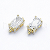 Long-Lasting Plated Brass Cubic Zirconia Links KK-K204-112G-NF-1