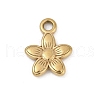 304 Stainless Steel Pendants STAS-D366-07A-G-1