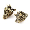 Brass Strawberry Figurines Statues for Home Desktop Feng Shui Ornament DJEW-Z008-04AB-2