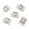 Brass Box Clasps KK-XCP0001-70P-3