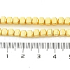 Electroplated Synthetic Non-Magnetic Hematite Beads Strands G-H020-I01-02-4