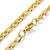 304 Stainless Steel Necklaces NJEW-Q338-13G-4