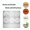 Stainless Steel Cutting Dies Stencils DIY-WH0238-107-6