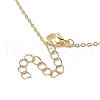 Butterfly Pendant Necklaces NJEW-JN04737-02-5