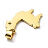 304 Stainless Steel Pendants STAS-D036-11G-2