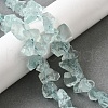 Imitation Aquamarine Glass  Beads Strands G-S386-B08-1